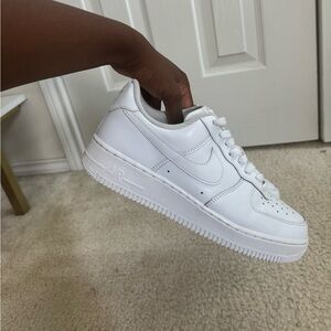 White Airforce 1s
